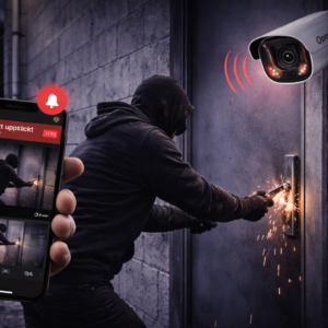 Kameraövervakning med larm