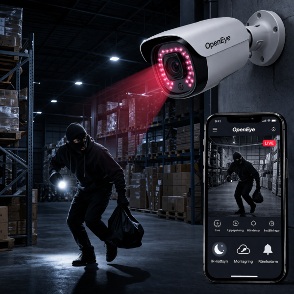 Kamera lösning för Lager