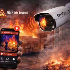 Värmedetekterande kamera – upptäck brandrisk innan det är för sent